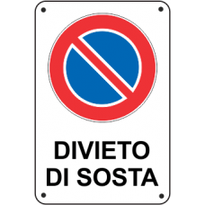 cartello divieto sosta cartello divieto sosta
